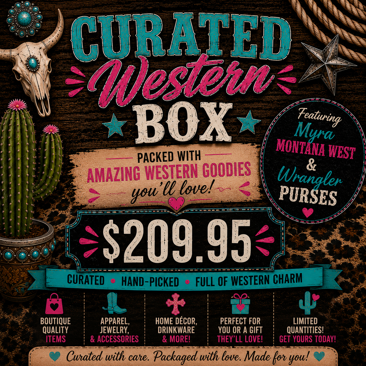 Curated western box